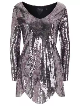 Платье с пайетками FAITH CONNEXION