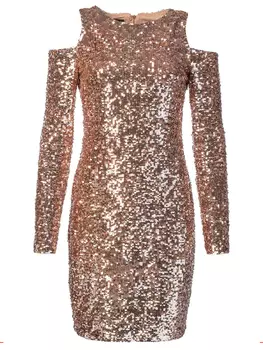 Платье с пайетками PINKO