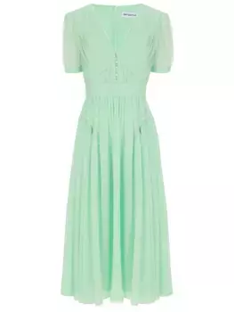 Платье с плиссе