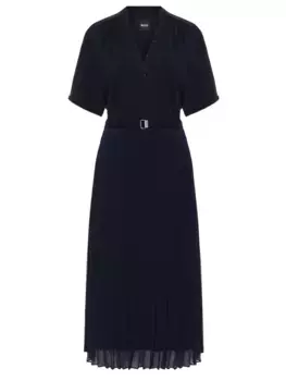 Платье с плиссе