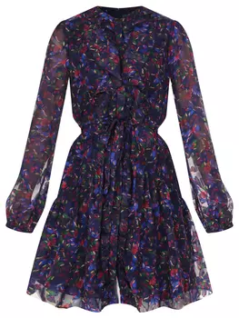 Платье с принтом