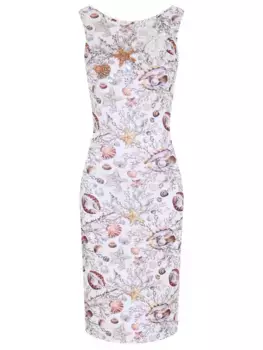 Платье с принтом