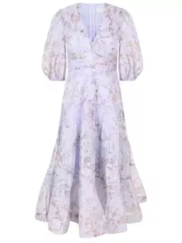 Платье с принтом