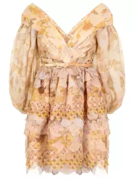 Платье с принтом