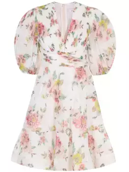 Платье с принтом