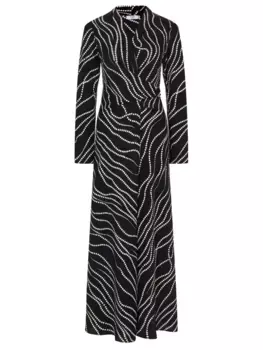 Платье с принтом