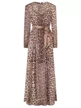 Платье с принтом