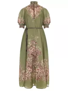 Платье с принтом