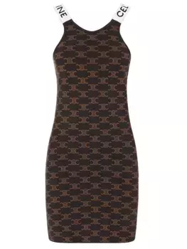 Платье с принтом