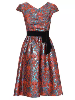 Платье с принтом ARMANI COLLEZIONI