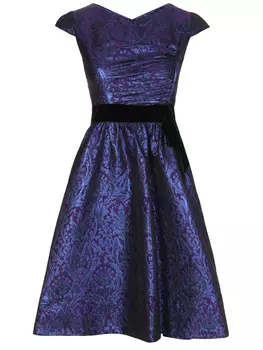 Платье с принтом ARMANI COLLEZIONI