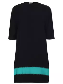 Платье с принтом BALENCIAGA