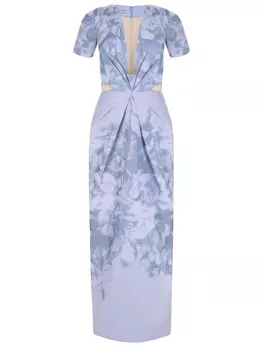 Платье с принтом BY SAIID KOBEISY