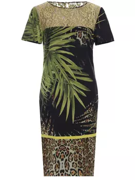 Платье с принтом CLIPS