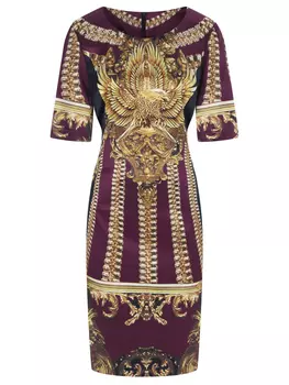 Платье с принтом DANIELA DREI