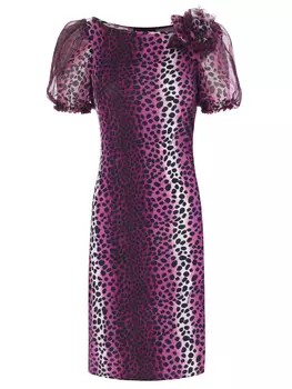 Платье с принтом DANIELA DREI