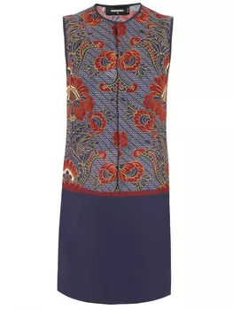 Платье с принтом DSQUARED2