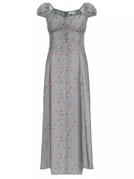 Платье с принтом EMILIA DELL'ORO
