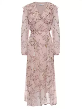 Платье с принтом EMILIA DELL'ORO