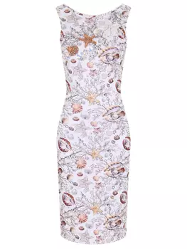 Платье с принтом