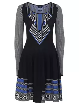 Платье с принтом ETRO