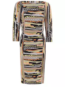 Платье с принтом GIORGIO GRATI