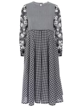 Платье с принтом HIGH