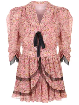 Платье с принтом JULI TOO