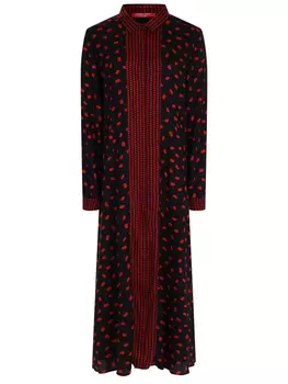 Платье с принтом MARINA RINALDI