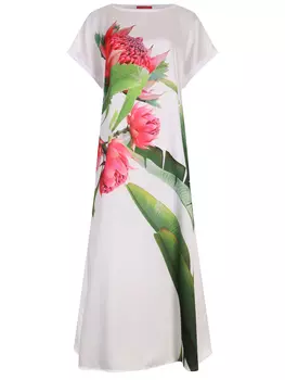 Платье с принтом MARINA RINALDI