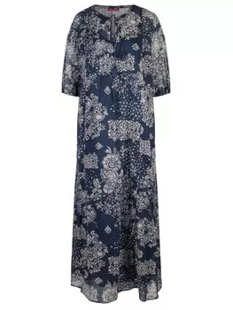 Платье с принтом MARINA RINALDI