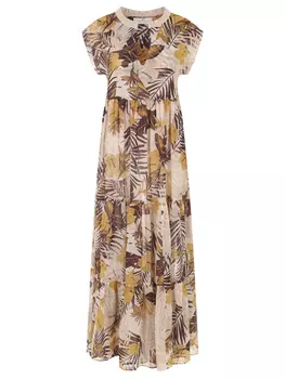 Платье с принтом