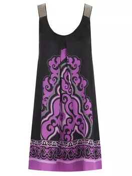 Платье с принтом PARIS HILTON