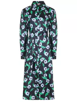 Платье с принтом PERSONA BY MARINA RINALDI