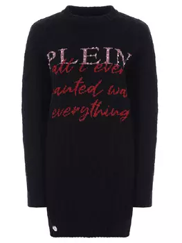 Платье с принтом PHILIPP PLEIN