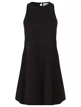 Платье с принтом SAINT LAURENT