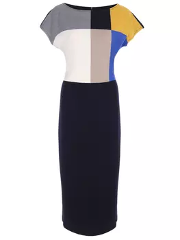 Платье с принтом ST. JOHN