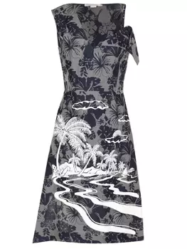 Платье с принтом STELLA MCCARTNEY