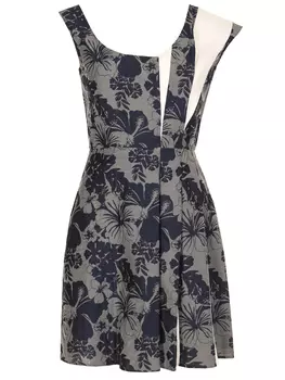 Платье с принтом STELLA MCCARTNEY