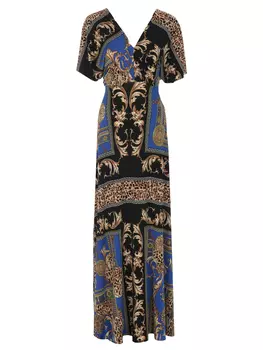 Платье с принтом VON VONNI