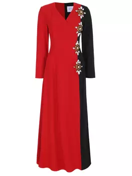 Платье с разрезом STEFANO DE LELLIS