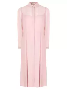 Платье с сеткой