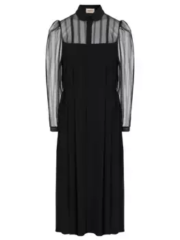 Платье с сеткой