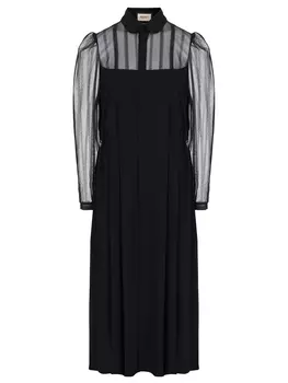 Платье с сеткой