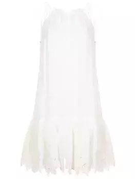 Платье с шитьем