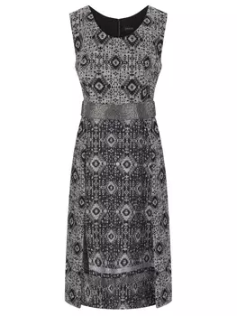 Платье с узором AVTANDIL