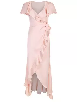 Платье с воланами PHILOSOPHY DI LORENZO SERAFINI