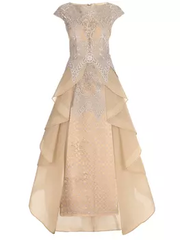 Платье с вышивкой BY SAIID KOBEISY