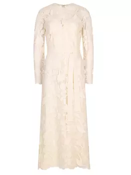 Платье с вышивкой ELIE SAAB