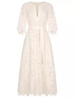 Платье с вышивкой ELIE SAAB